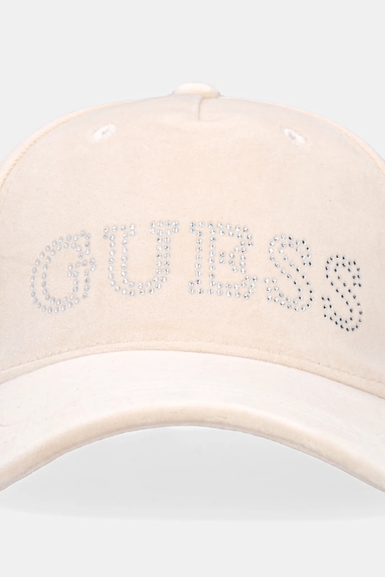 Guess czapka z daszkiem V4BZ04.KBXI2 beżowy AW24