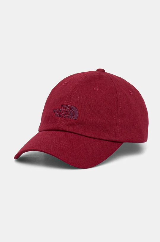 The North Face czapka z daszkiem Norm Hat aplikacja bordowy NF0A7WHO1IX1
