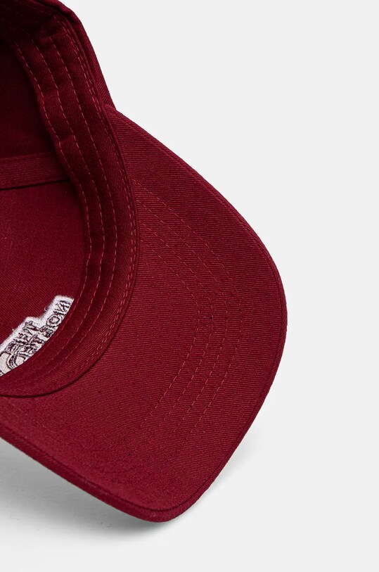 The North Face czapka z daszkiem Norm Hat bordowy NF0A7WHO1IX1