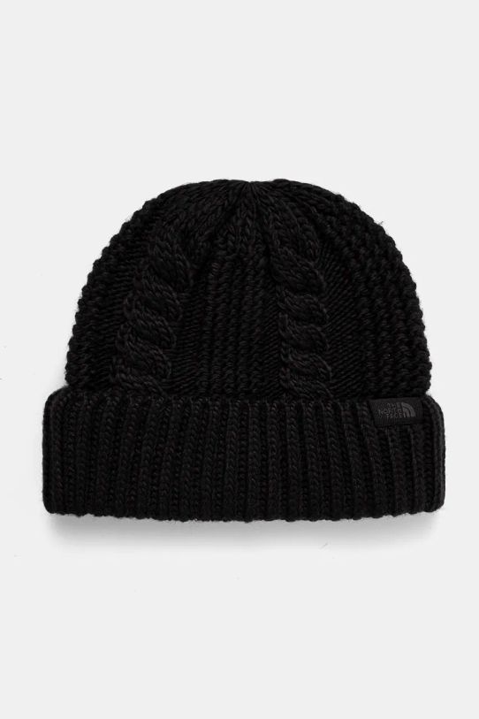 Čiapka The North Face Oh Mega Beanie hrubá čierna NF0A7WJJKX71