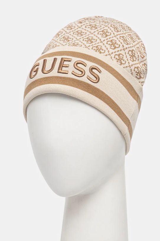 Guess czapka SEVYN W4BZ21.Z3JD2 beżowy AW24