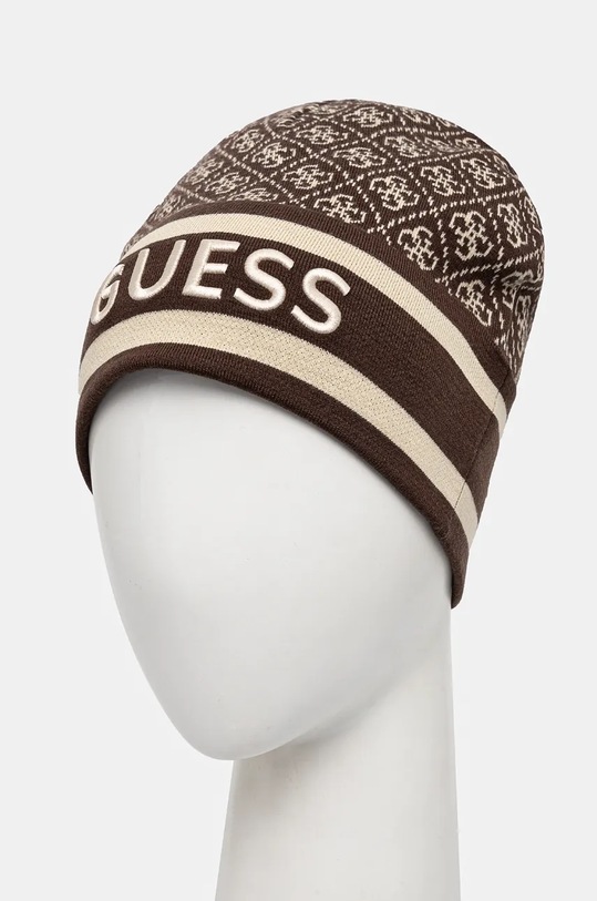 Čepice Guess SEVYN W4BZ21.Z3JD2 hnědá AW24