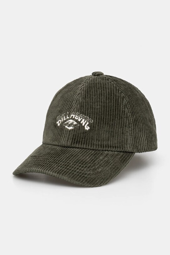 Вельветова кепка Billabong Essential Cord аплікація зелений EBJHA00114