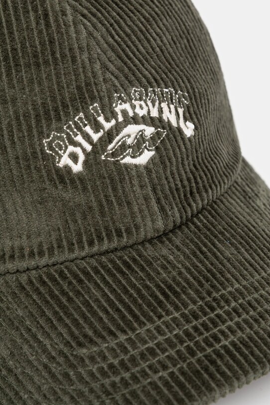 Billabong cappello con visiera in velluto a coste Essential Cord EBJHA00114 verde AW24