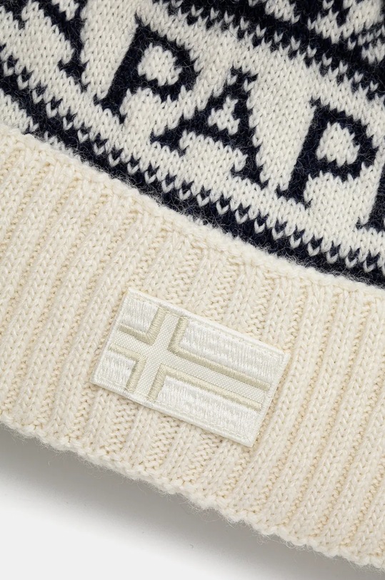 Kiegészítők Napapijri sapka gyapjú keverékből F-Soiusa NP0A4IJA2061 fehér