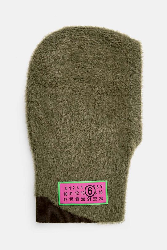 MM6 Maison Margiela masca S62TC0042.M13073 verde AW24
