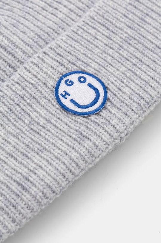 Hugo Blue caciula de lana 50528620 gri AW24