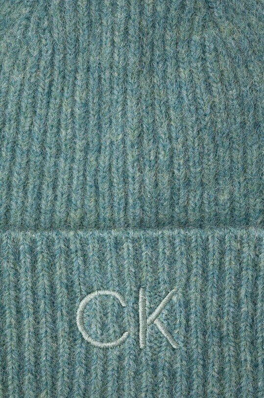 Αξεσουάρ Μάλλινο σκουφί Calvin Klein K60K612586 τιρκουάζ