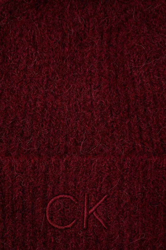 Аксессуары Шерстяная шапка Calvin Klein K60K612586 бордо