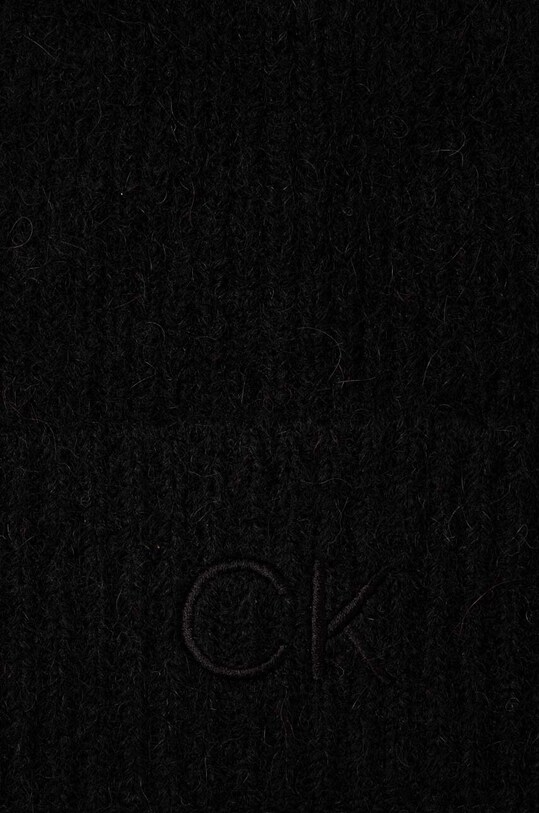 Doplňky Vlněná čepice Calvin Klein K60K612586 černá