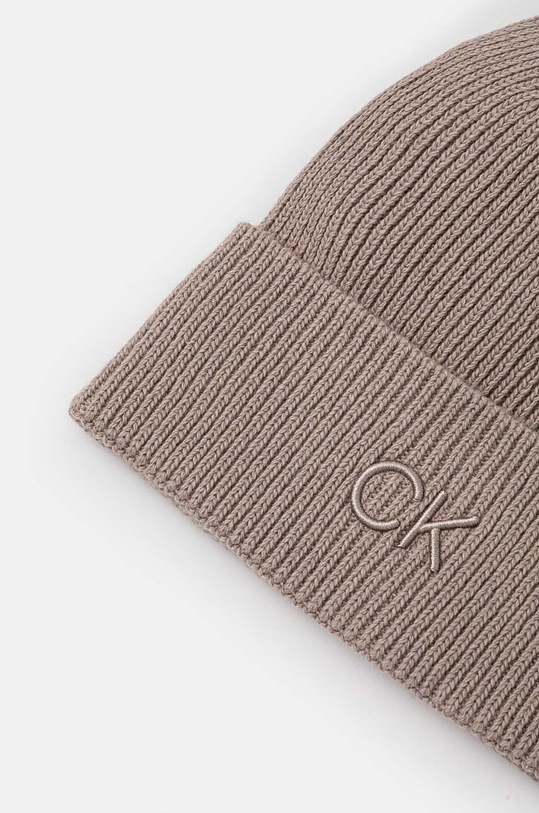 Calvin Klein caciula din amestec de lana K60K612590 bej AW24