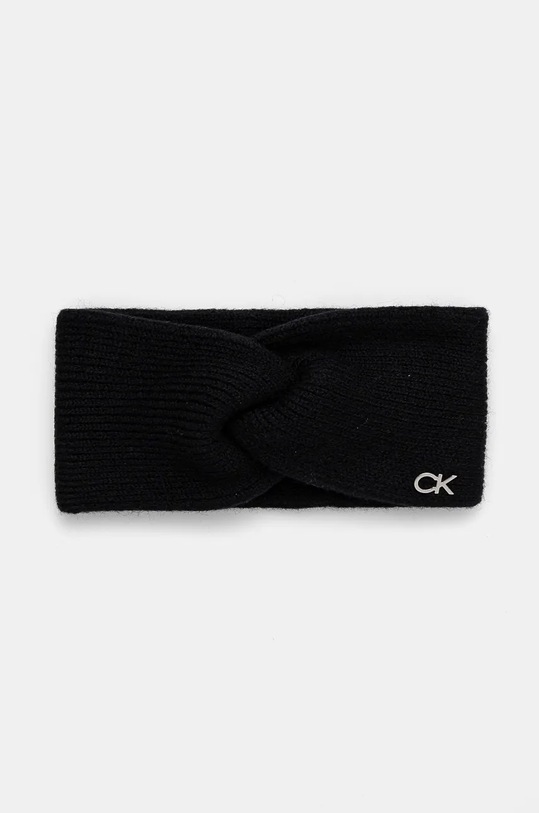 Doplňky Čepice a vlněná čelenka Calvin Klein K60K612622 černá