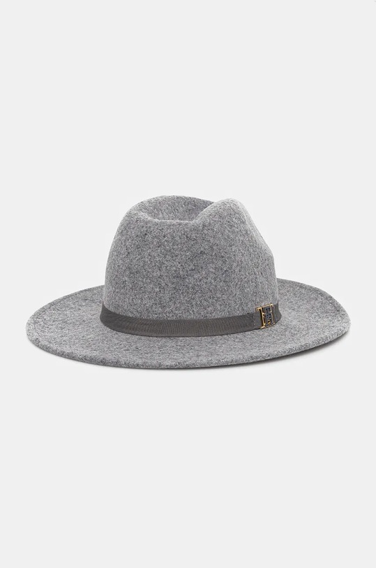 Vuneni šešir Tommy Hilfiger bez uzorka siva AW0AW16619