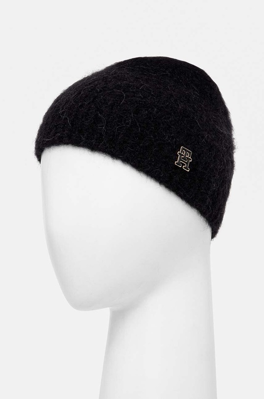 Vunena kapa Tommy Hilfiger AW0AW16624 crna AW24