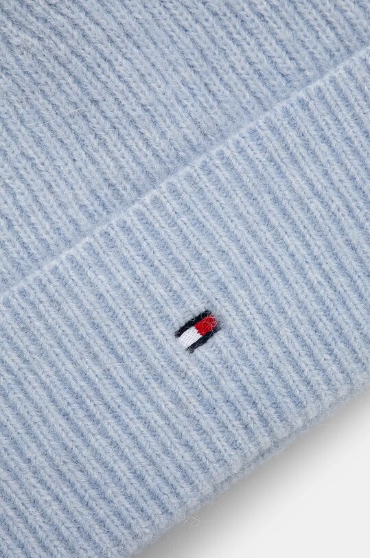 Accesorii Tommy Hilfiger caciula din amestec de lana AW0AW16633 albastru