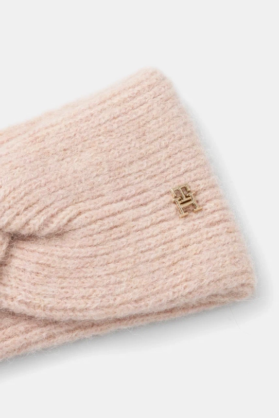 Traka s primjesom vune Tommy Hilfiger AW0AW16635 roza AW24