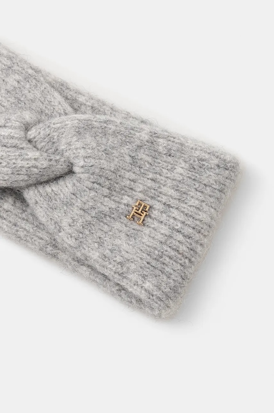 Traka s primjesom vune Tommy Hilfiger AW0AW16635 siva AW24