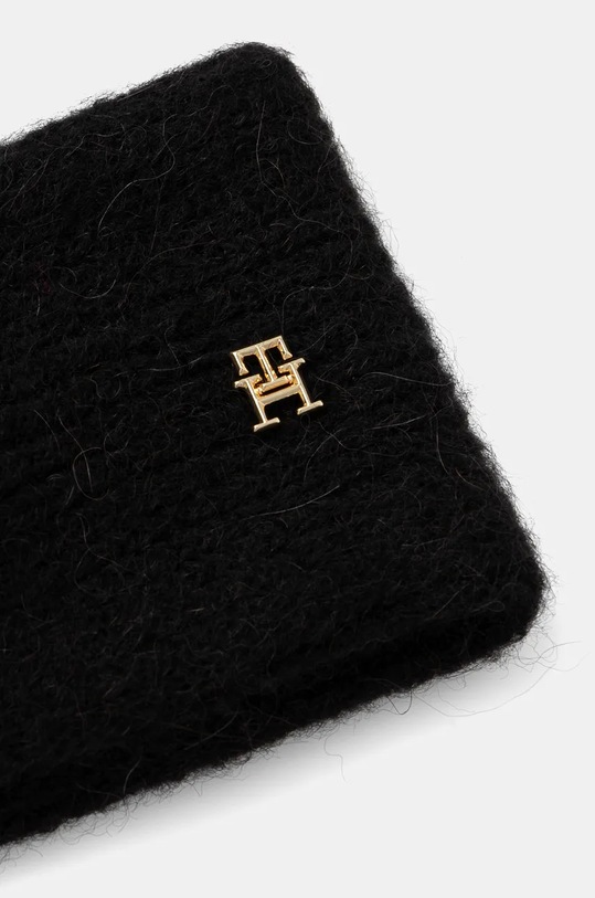 Traka s primjesom vune Tommy Hilfiger AW0AW16635 crna AW24