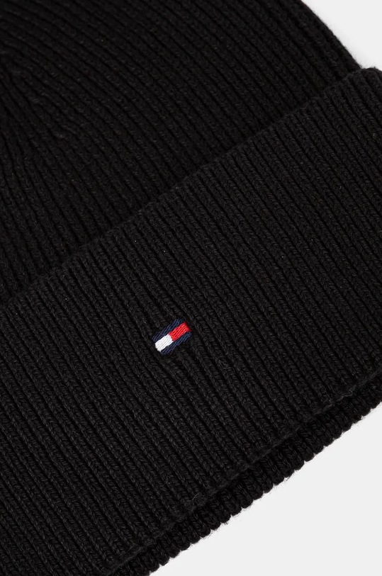 Dodaci Kapa s dodatkom kašmira Tommy Hilfiger AW0AW16637 crna