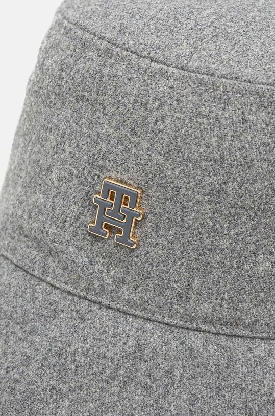 Doplnky Klobúk s prímesou vlny Tommy Hilfiger AW0AW17123 sivá