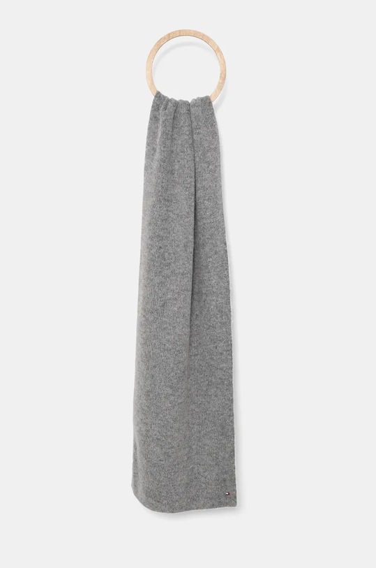 Doplňky Vlněná čepice a šála Tommy Hilfiger AW0AW17124 šedá
