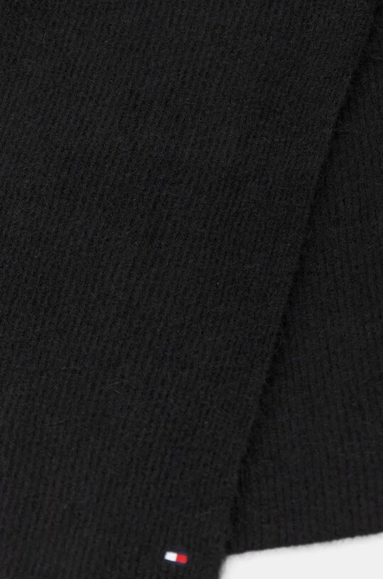 Tommy Hilfiger caciula si esarfa din amestec de lana AW0AW17124 negru
