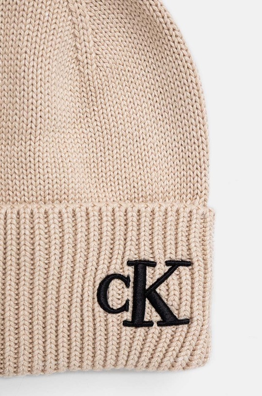 Doplňky Čepice Calvin Klein Jeans K60K612653 béžová