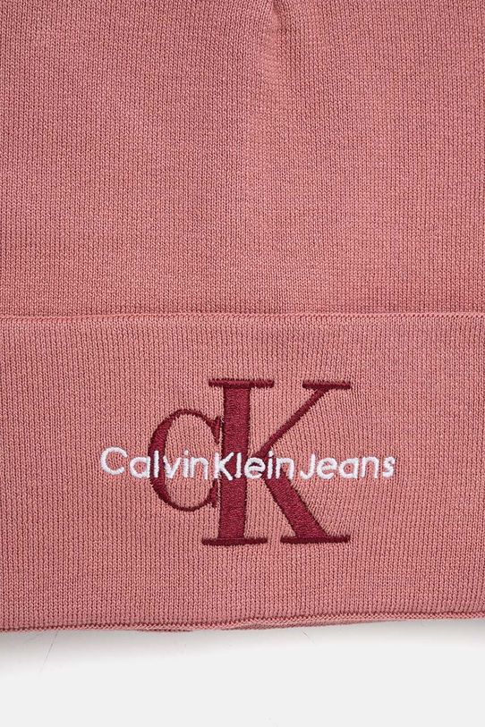 Dodaci Pamučna kapa Calvin Klein Jeans K60K612668 roza