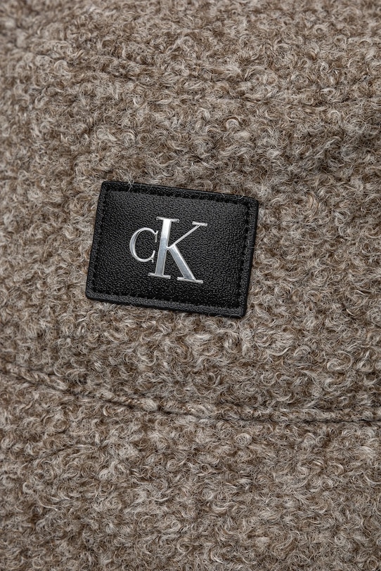 Klobouk Calvin Klein Jeans K60K612754 šedá AW24