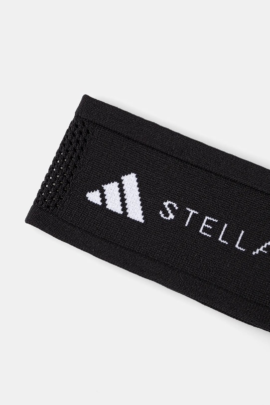 Traka za glavu adidas by Stella McCartney JI9095 crna AW24