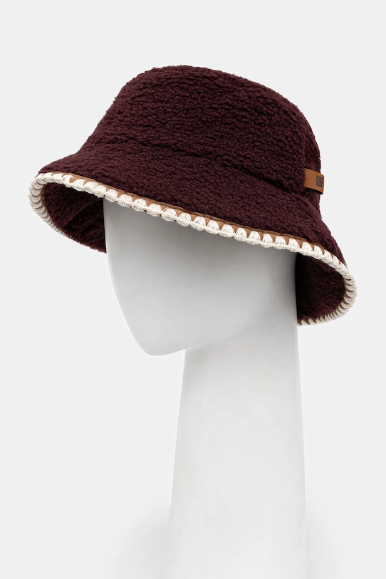 UGG kapelusz 100914 bordowy AW25