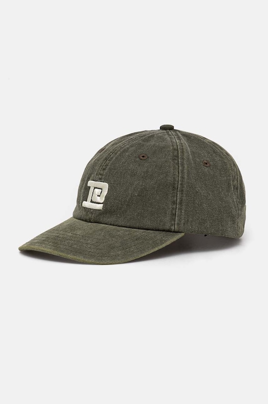 Bombažna bejzbolska kapa P.E Nation Throwback Cap Bombaž zelena 243A415