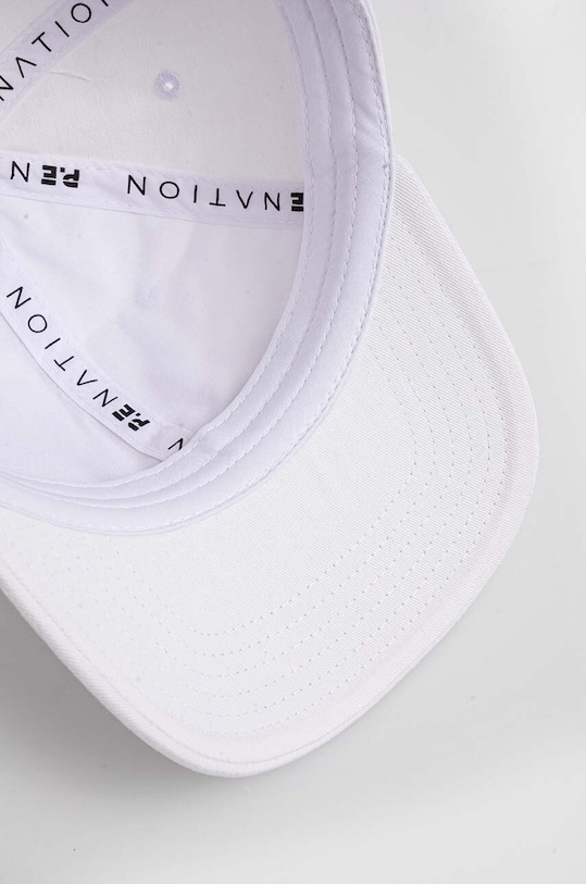 P.E Nation czapka z daszkiem bawełniana Homage Cap biały 243A417