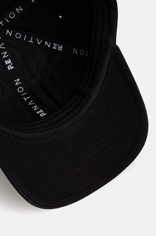P.E Nation czapka z daszkiem bawełniana Homage Cap czarny 243A417