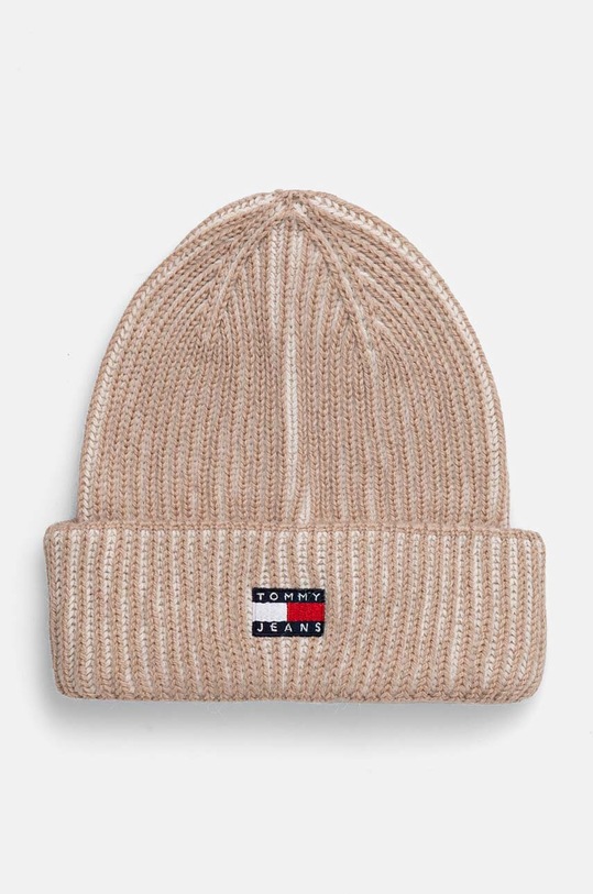 Tommy Jeans caciula melanj bej AW0AW16785
