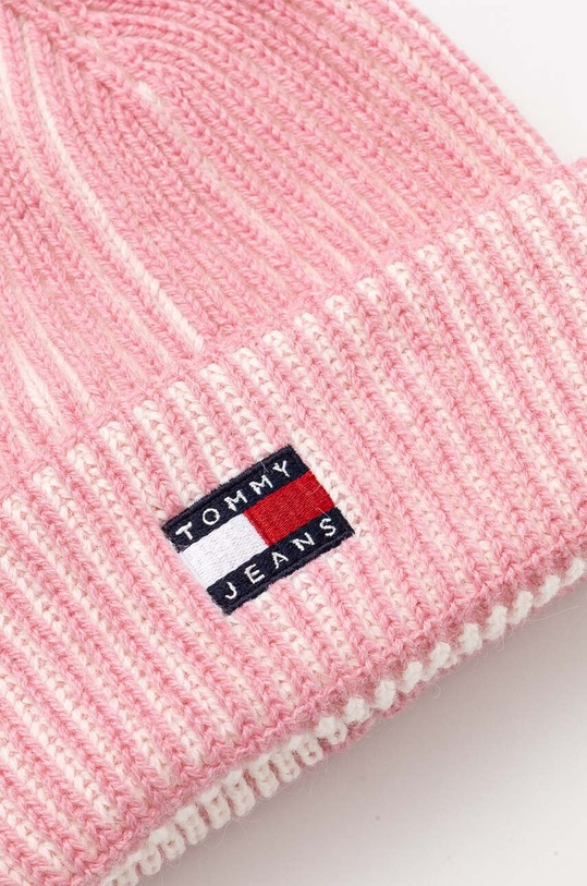 Akcesoria Tommy Jeans czapka AW0AW16785 różowy
