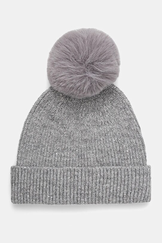 Morgan caciula din amestec de lana 5BGRIS melanj gri 5BGRIS