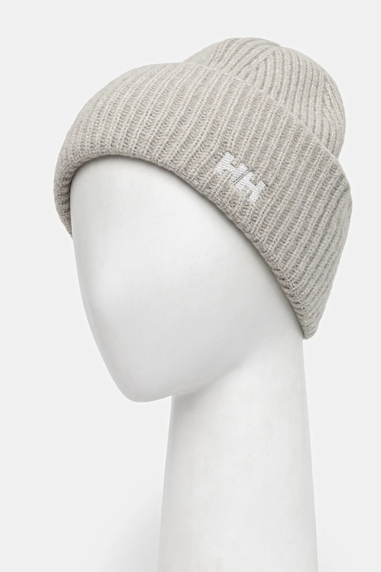 Helly Hansen beanie SOFT RIB BEANIE 67531 gray AW24