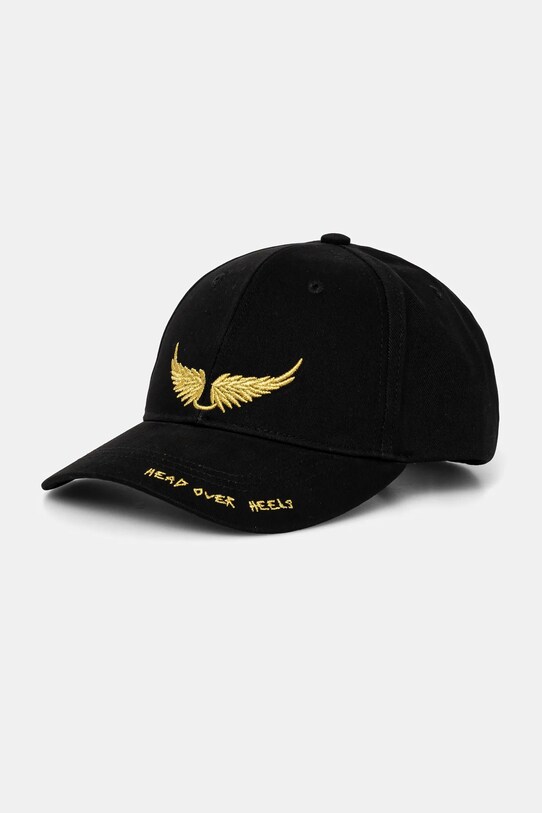 ZADIG&VOLTAIRE baseball sapka aplikációval fekete OWHT00123