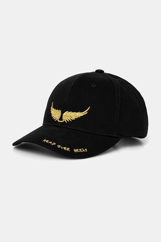 ZADIG&VOLTAIRE baseball sapka aplikációval fekete OWHT00123