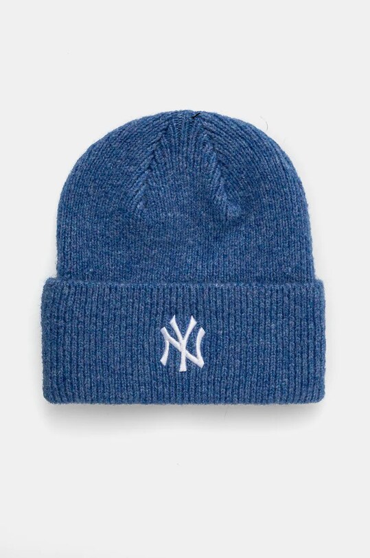 Шапка с примесью шерсти New Era NEW YORK YANKEES с добавлением шерсти голубой 60565264