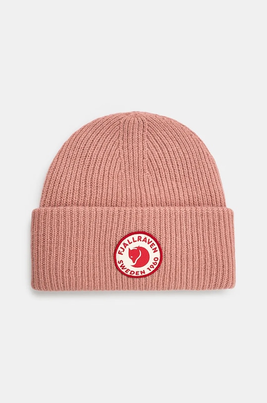 Шапка Fjallraven 1960 Logo плотний розовый F78142.300