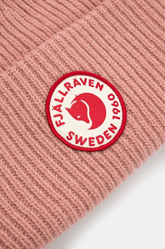 Шапка Fjallraven 1960 Logo F78142.300 розовый AW24