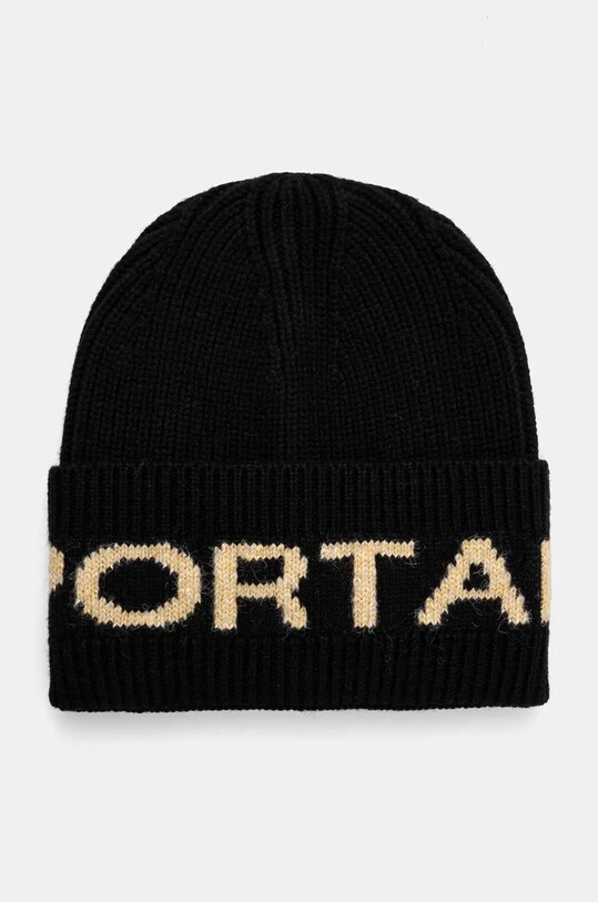 Вовняна шапка Sportalm тонкий чорний 1819809716