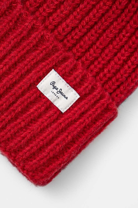 Akcesoria Pepe Jeans czapka WENEBA HAT PL040355 czerwony