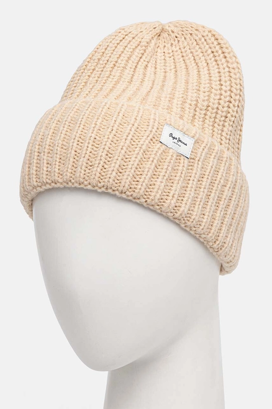 Čiapka Pepe Jeans WENEBA HAT PL040355 béžová AW24