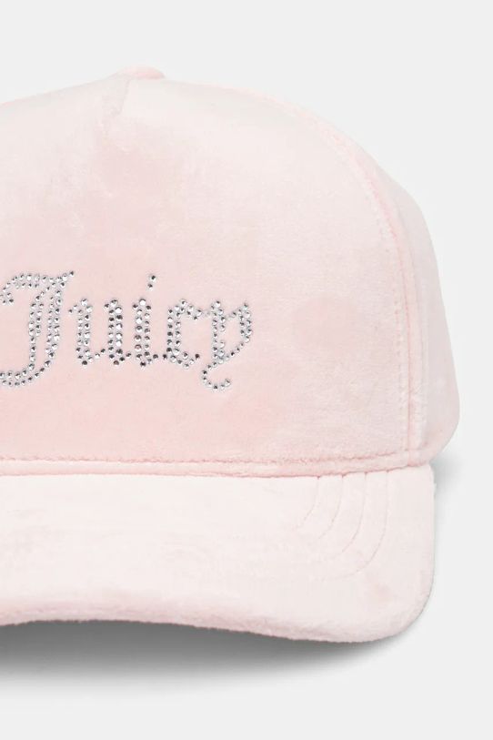 Juicy Couture czapka z daszkiem VERONICA CAP JCAWH224702.121 różowy AW24