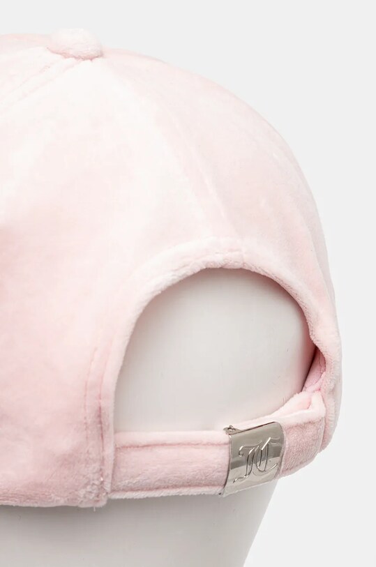 Akcesoria Juicy Couture czapka z daszkiem VERONICA CAP JCAWH224702.121 różowy