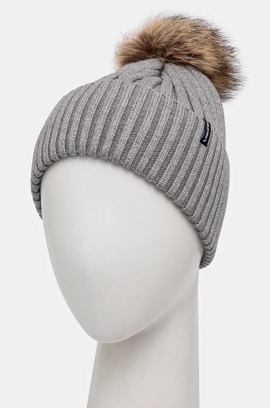 Viking czapka Hana Pompon 210.26.6619 szary AW24