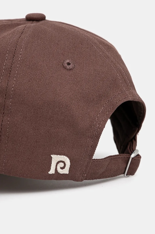 Doplnky Bavlnená šiltovka Nanushka VAL NU24CRHT08478 hnedá